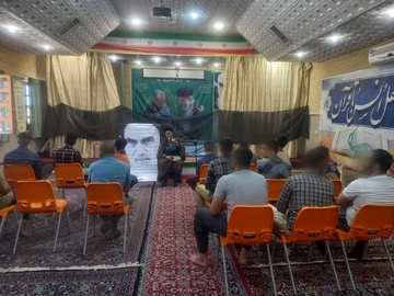 مراسم رحلت امام خمینی در زندانهای همدان