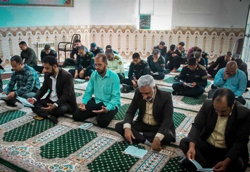 مراسم گرامیداشت ارتحال امام خمینی (ره) زندان بافت
