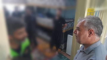 بازدید ظهر تعطیل 15خرداد مدیرکل زندان‌های استان آذربایجان‌غربی از زندان بوکان