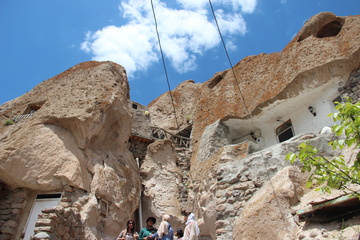 مردم نگاره های از روستای تفریحی و توریستی کندوان در استان آذربایجان شرقی