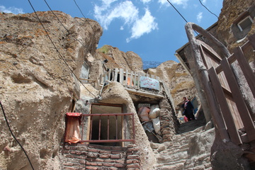 مردم نگاره های از روستای تفریحی و توریستی کندوان در استان آذربایجان شرقی