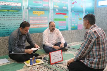 دیدار چهره به چهره مدیرکل زندان های استان مرکزی با زندانیان