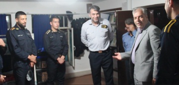 بازدید شبانه مدیرکل زندان‌های آذربایجان غربی از مرکز اشتغال زندانیان ارومیه