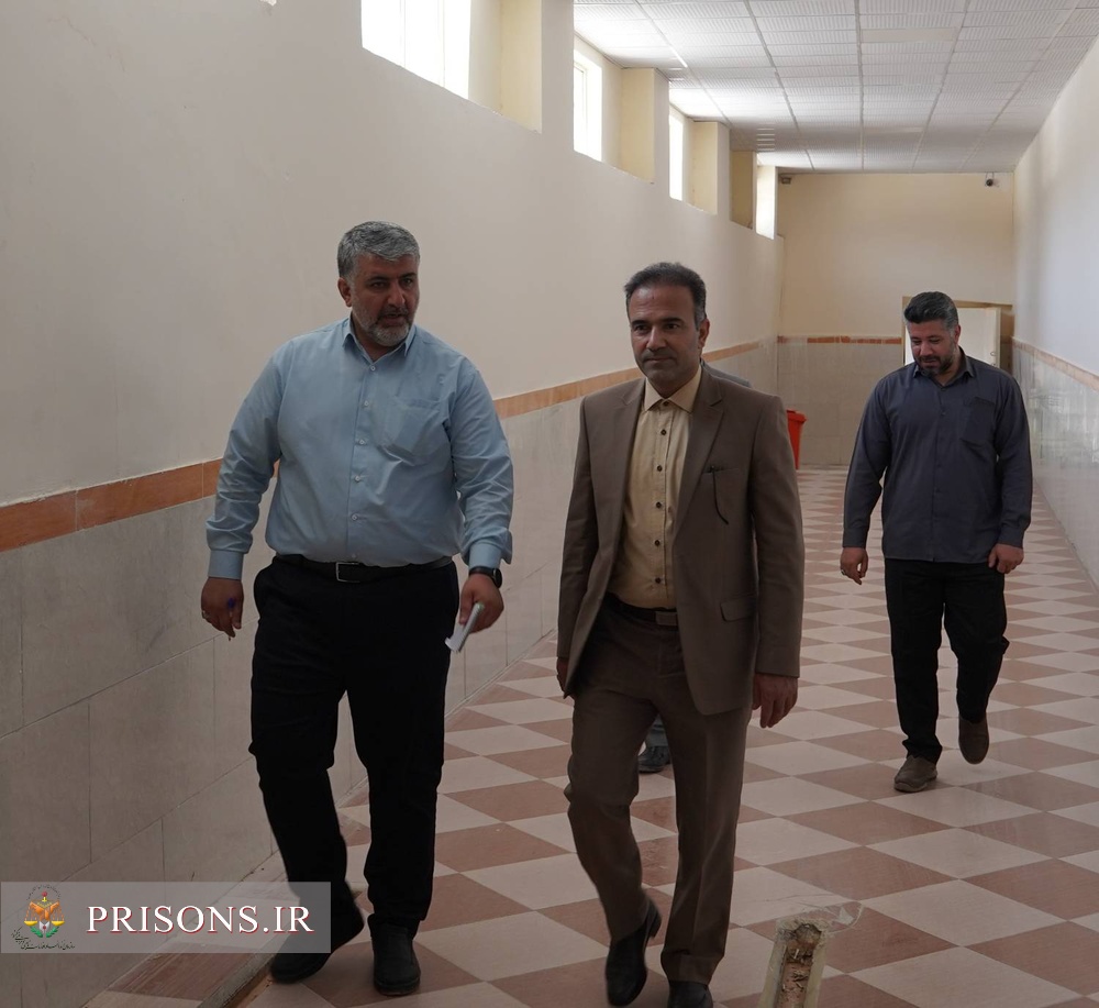 بازدید مدیرکل زندانهای استان کردستان از اردوگاه حرفه‌آموزی و کاردرمانی کامیاران