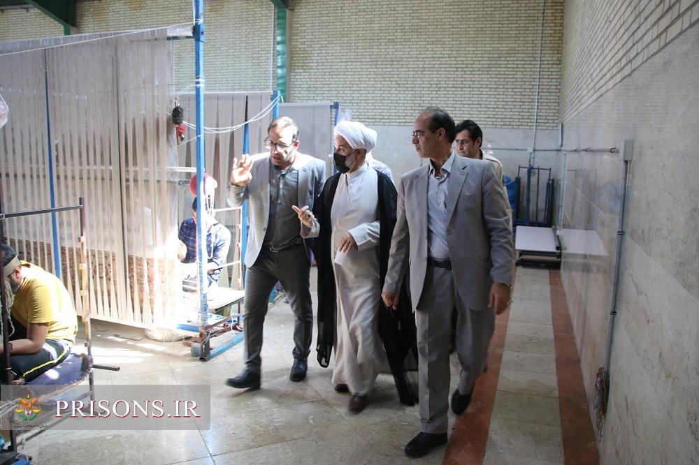 بازدید رئیس کل دادگستری خراسان شمالی از زندان شیروان
