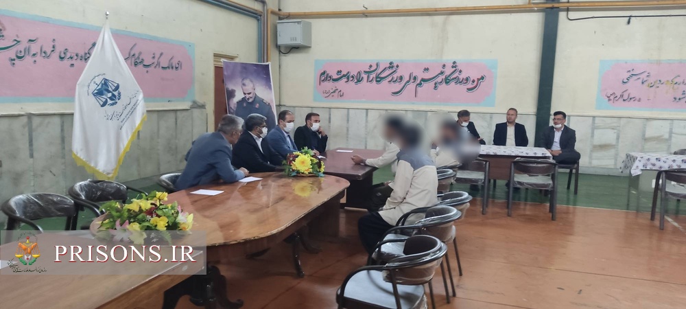 بازدید جمعی قضات دادگستری از زندانهای استان کردستان با عنوان میز خدمت قضایی