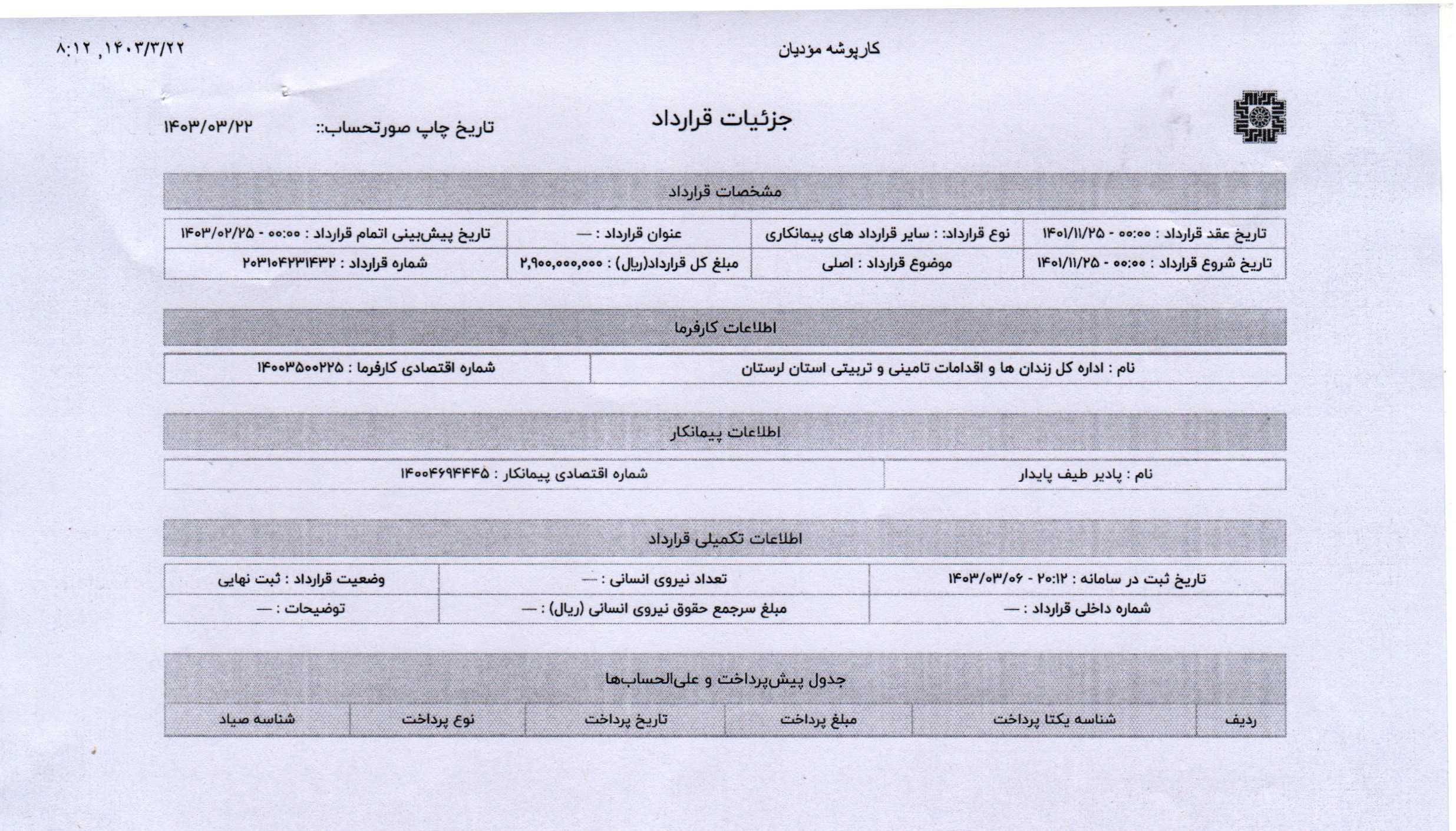 سامانه شفافیت (استان لرستان)