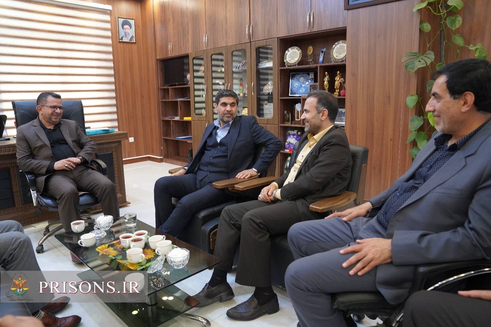 دیدار با مدیرکل دیوان محاسبات و مدیرکل زندانهای استان کردستان با فرماندار شهرستان سقز