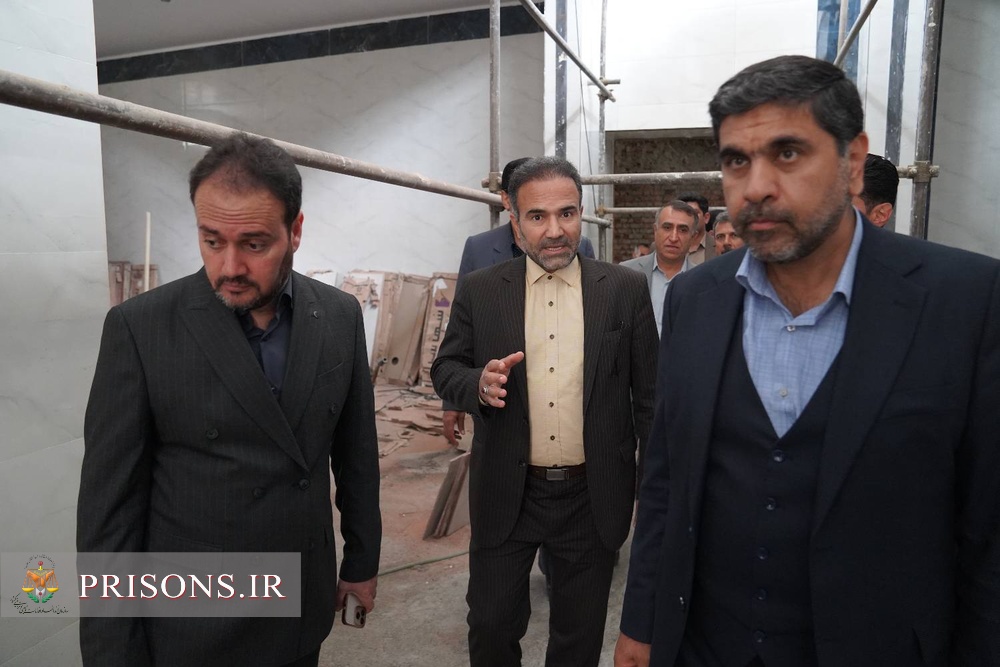 دیدار مدیرکل دیوان محاسبات و مدیرکل زندان‌های کردستان با فرماندار بانه 