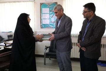 دیدار مدیران‌کل زندان‌ها و کانون پرورش فکری استان همدان در کانون اصلاح و تربیت