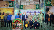 فیلم| تجدید میثاق مدیران و کارکنان زندان‌های خوزستان با آرمان‌های شهدا