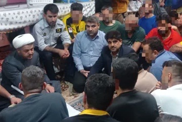دادستان شهرستان گچساران در بازدید شبانه با زندانیان دیدار کرد