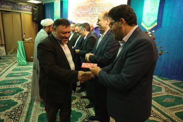 جشن عید سعید غدیر در حسینیه ستاد مرکزی سازمان زندان‌ها