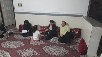سرکشی رئیس و مدیرعامل انجمن حمایت زندانیان دشتی از ۴ خانواده زندانی نیازمند