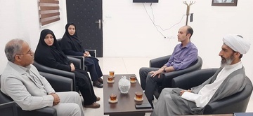 نشست تعاملی رئیس کانون اصلاح وتربیت و رئیس اداره بهزیستی بوشهر