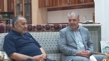 دیدار و عیادت مدیرکل زندان‌های آذربایجان غربی از جانباز جنگ تحمیلی 