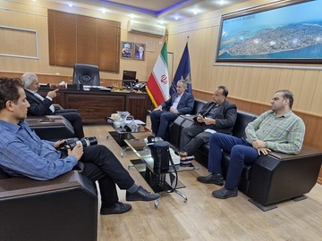نشست مطبوعاتی مدیر کل بوشهر