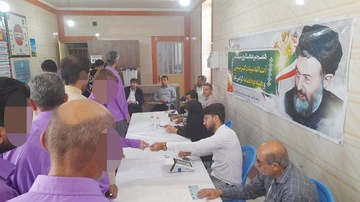 برگزاری چهاردهمین انتخابات ریاست جمهوری در زندان دشتی و اردوگاه حرفه آموزی استان بوشهر