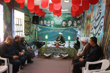 اربعین شهدای خدمت و یادواره شهدای هفتم تیر در ندامتگاه مرکزی سمنان