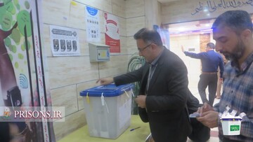 سیمای چهاردهمین دوره انتخابات ریاست جمهوری در زندان‌های استان فارس