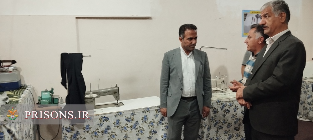 بازدید و سرکشی سرزده مدیرکل زندان‌های استان کردستان از زندان مریوان