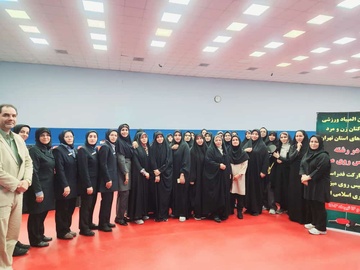 کارکنان زن زندان‌های تهران در سومین المپیاد ورزشی به رقابت پرداختند
