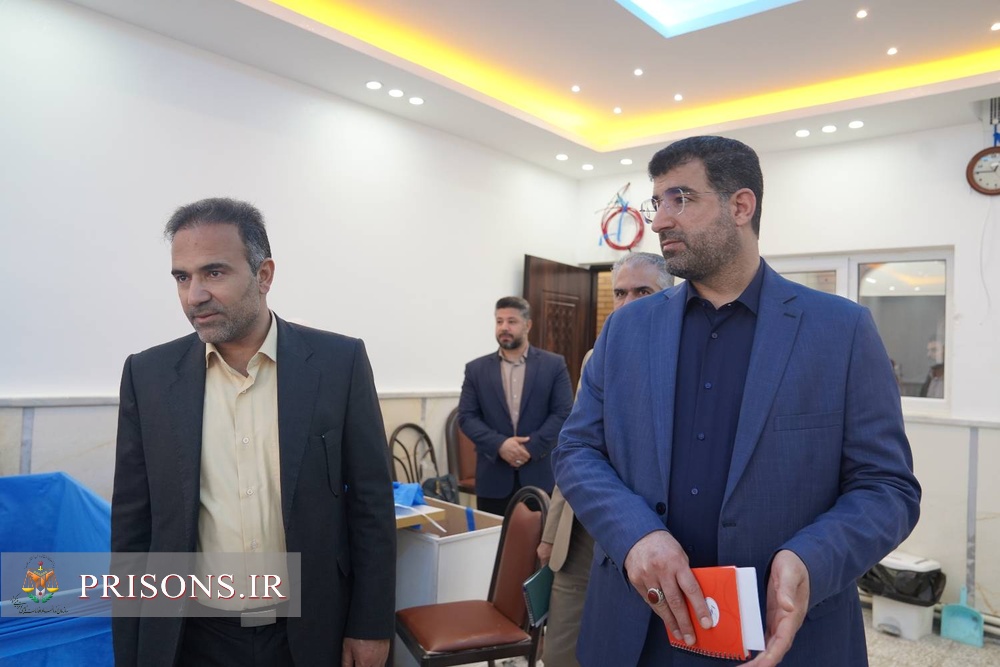 بازدید مدیرکل دفتر اقدامات حمایتی سازمان زندانهای کشور از کانون اصلاح و تربیت استان کردستان