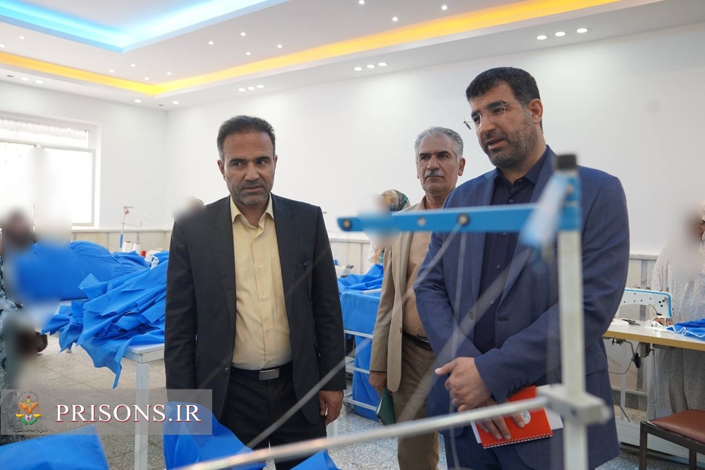 بازدید مدیرکل دفتر اقدامات حمایتی سازمان زندان‌ها از کانون اصلاح و تربیت کردستان