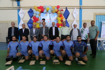 سومین المپیاد ورزشی سربازان وظیفه زندان های استان قزوین 