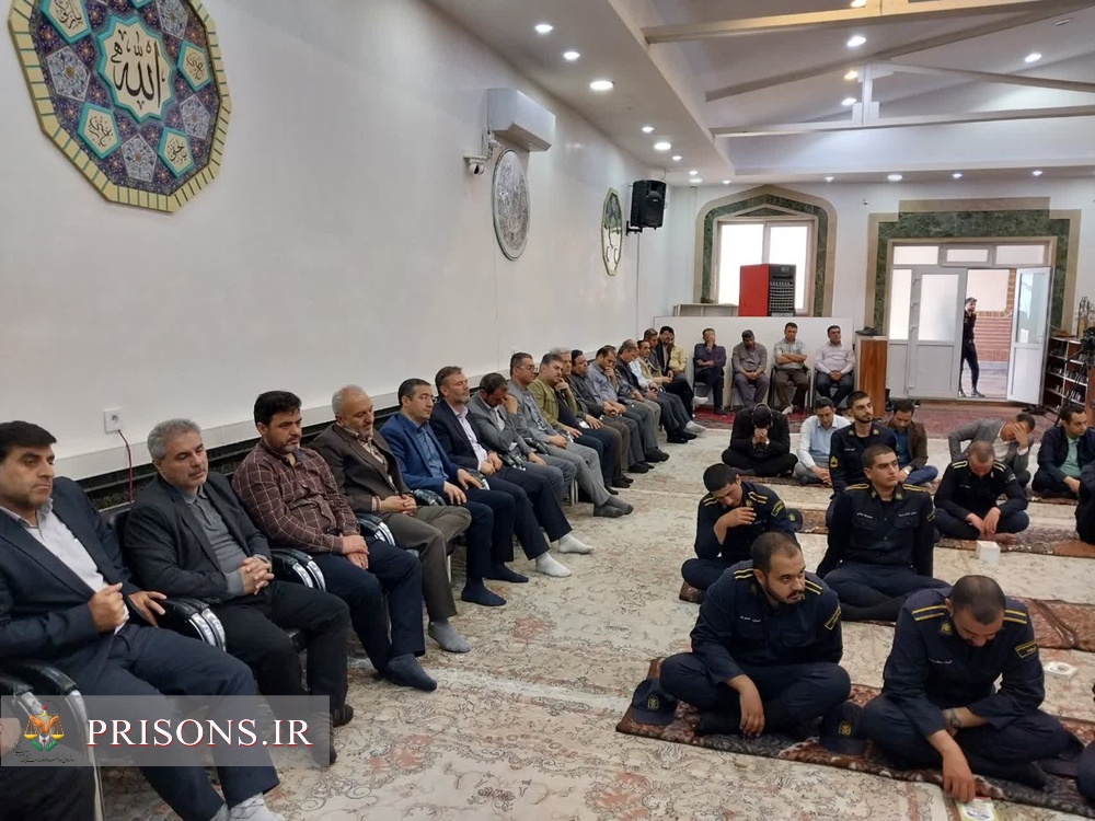 برگزاری جلسه جهاد تبیین با موضوع انتخابات در زندان مرکزی 