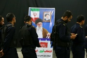 حضور پرشور کارکنان،سربازان وظیفه و مددجویان زندان‌های استان قزوین در دور دوم انتخابات