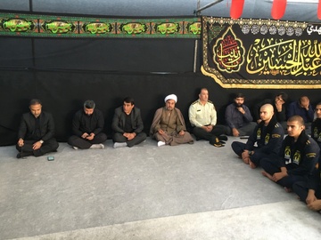 برگزاری مراسم عزاداری ماه محرم در زندان مرکزی سنندج