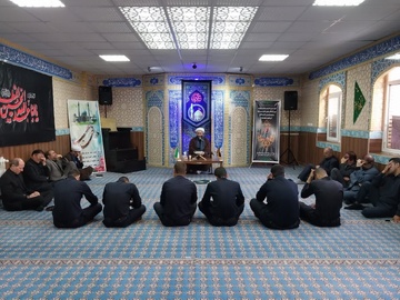 مراسم سوگواری اولین روز ماه محرم در ستاد اداره‌کل زندان‌های آذربایجان شرقی 