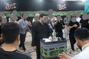 برگزاری مراسم عزای حسینی در روز تاسوعا با لبیک یا حسین زندانیان زندان دشتستان
