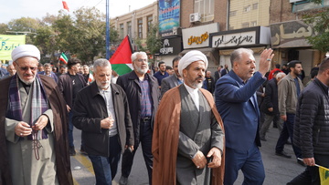 مراسم راهپیمایی 13 آبان ماه - مرکز استان آذربایجان غربی - ارومیه