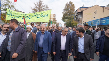 مراسم راهپیمایی 13 آبان ماه - مرکز استان آذربایجان غربی - ارومیه