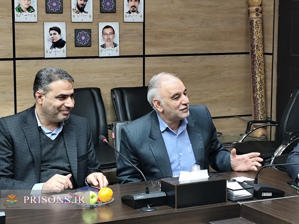 دیدار مدیرکل زندان‌های خراسان رضوی با مدیرکل بنیاد شهید و امور ایثارگران استان