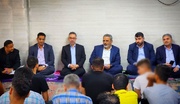 حضور رئیس سازمان قضایی نیروهای مسلح خوزستان در بند نظامی