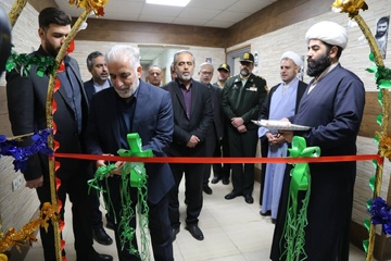 فیلم| افتتاح سیمای زندان مرکزی قزوین باحضور رئیس سازمان زندانها