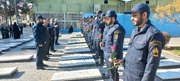 تجدید میثاق کارکنان و پرسنل وظیفه زندان‌های اصفهان با شهدا