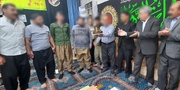 جشن تولد پاکی مددجویان در زندان خمینی شهر