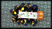 ادای احترام کارکنان زندان‌های خوزستان به مقام شامخ شهدا