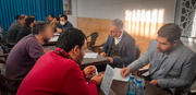 برپایی میز خدمت قضایی در زندان خمینی شهر