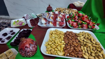 سفره آرایی شب چله در زندان‌های استان تهران