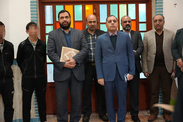 بازدید محسن عبادی مدیرکل ساماندهی مراکز نیمه‌آزادی و نظارت الکترونیکی سازمان زندان‌های کشور از کانون اصلاح و تربیت یزد