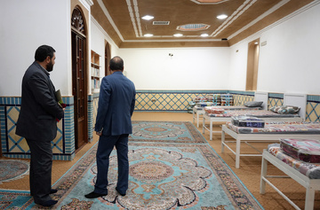 بازدید محسن عبادی مدیرکل ساماندهی مراکز نیمه‌آزادی و نظارت الکترونیکی سازمان زندان‌های کشور از کانون اصلاح و تربیت یزد