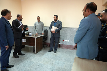 بازدید مدیرکل ساماندهی مراکز نیمه‌آزادی و نظارت الکترونیکی سازمان زندان‌ها از زندان سما