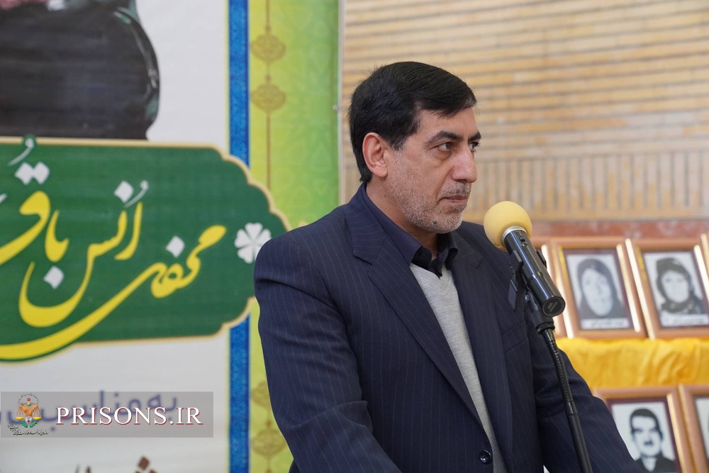 برگزاری محفل اُنس با قرآن و مراسم آزادی زندانیان به مناسبت سالگرد شهادت سردار حاج‌قاسم سلیمانی در زندان مرکزی سنندج