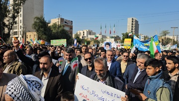 حضور پرشور کارکنان زندان‌های خوزستان در جشن سالگرد پیروزی انقلاب