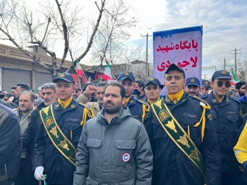 حضور پرشور مدیران، کارکنان و سربازان زندان‌های استان گلستان در راهپیمایی ۲۲بهمن